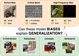 Can Biases in ImageNet Models Explain Generalization?